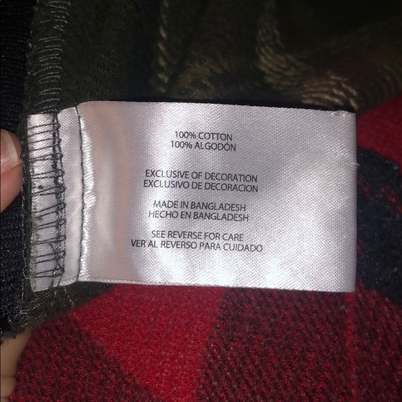 Green and Brown Plaid Shirt - Picture 4 of 4